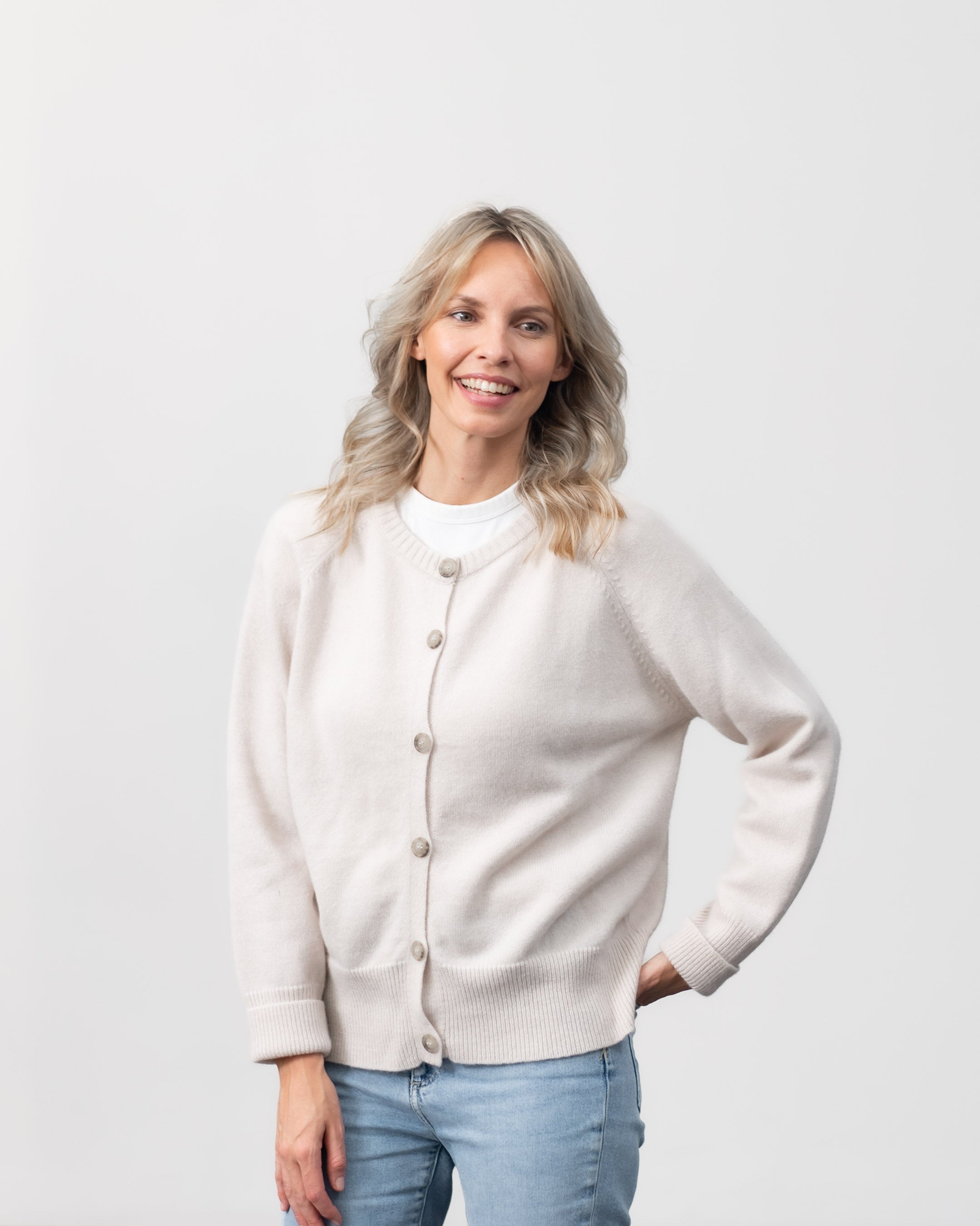 In on sale cashmere cardigan