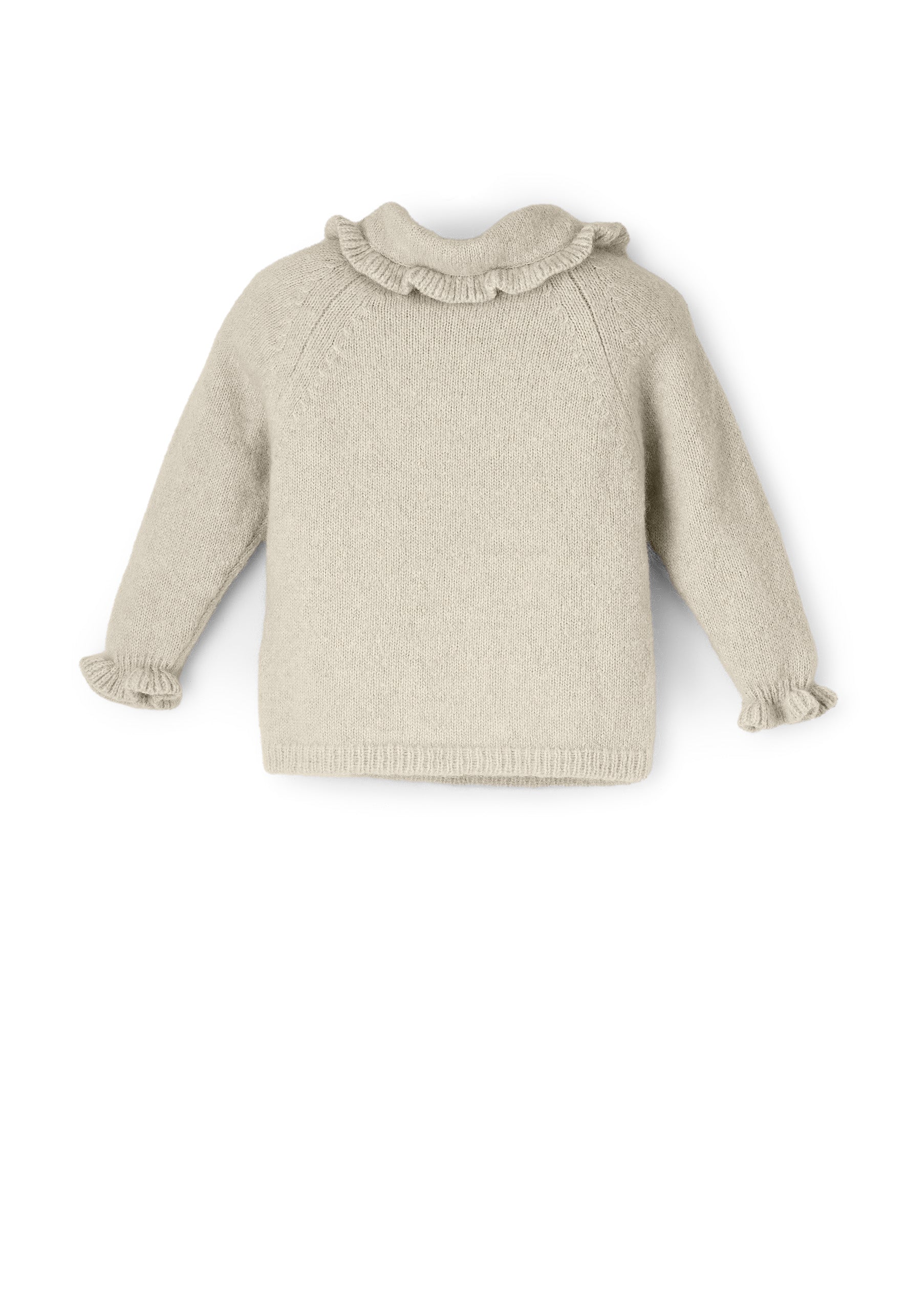 Sweater mit Peter Pan Kragen